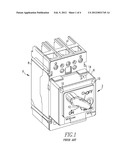 ELECTRICAL SWITCHING APPARATUS, AND HANDLE ASSEMBLY AND PUSH-TO-TRIP     MECHANISM THEREFOR diagram and image