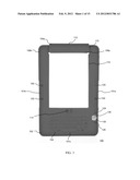 PROTECTIVE SKIN FOR AN E-READER diagram and image