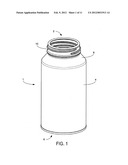 Shaped, Threaded Metal Can diagram and image