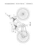 POSITIONING MEMBER FOR BICYCLE RACKS diagram and image
