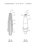 GAS CUTTING TIP WITH IMPROVED FLOW PASSAGE diagram and image