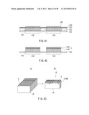 LAYERED CHIP PACKAGE AND METHOD OF MANUFACTURING SAME diagram and image