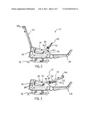 Stroller with Articulating Structure diagram and image