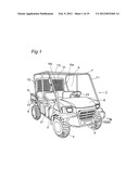 PICK-UP STYLE UTILITY VEHICLE WITH EXPANDABLE CARGO BED diagram and image