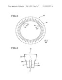 STATOR FOR ROTARY ELECTRIC MACHINE AND METHOD OF MANUFACTURING THE SAME diagram and image