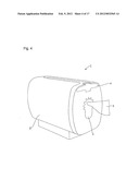 DISPENSER FOR DISPENSING TISSUE PAPER AND METHOD FOR DISPENSING TISSUE     PAPER diagram and image