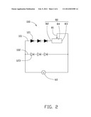 LIGHT EMITTING DIODE LAMP diagram and image