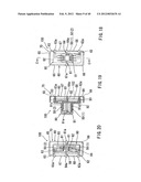 Rotational angle sensor and method manufacturing same, and throttle     control device with rotational angle sensor diagram and image