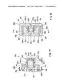 Rotational angle sensor and method manufacturing same, and throttle     control device with rotational angle sensor diagram and image