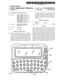 HAND-HELD ELECTRONIC DEVICE diagram and image