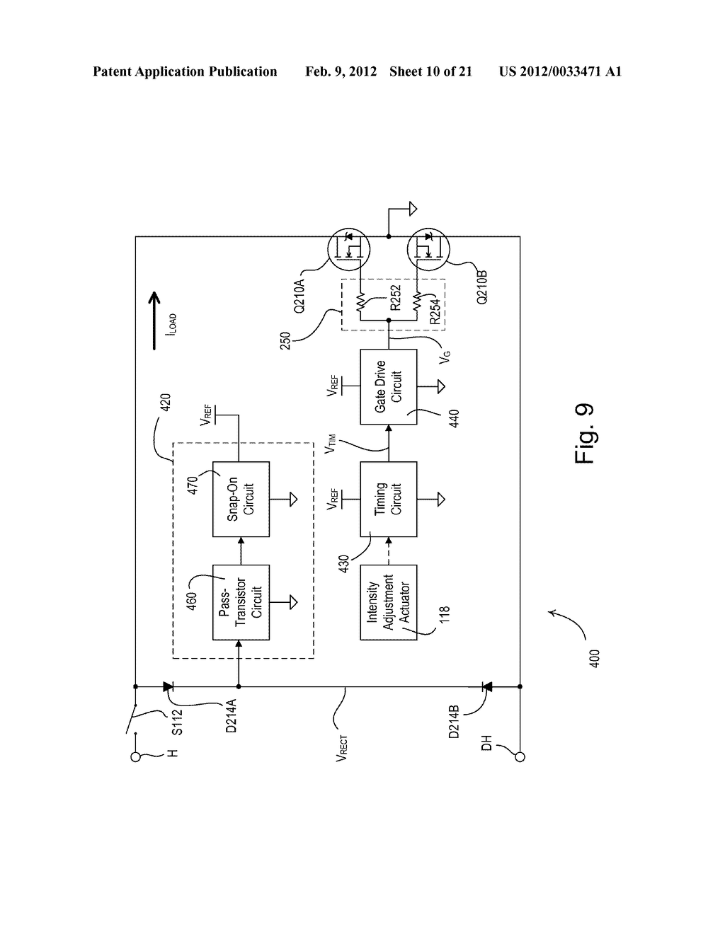 TWO-WIRE DIMMER SWITCH FOR LOW-POWER LOADS - diagram, schematic, and image 11