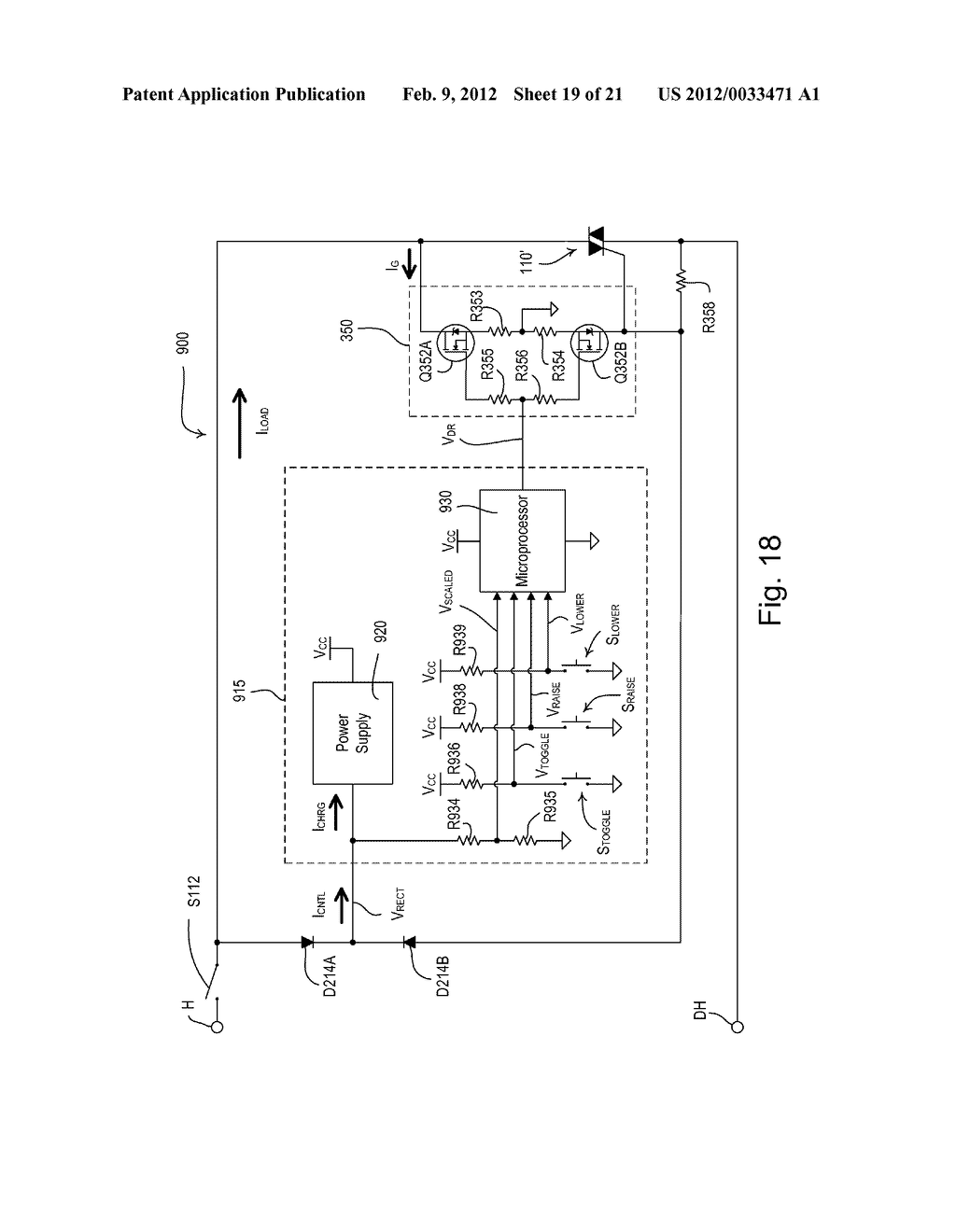 TWO-WIRE DIMMER SWITCH FOR LOW-POWER LOADS - diagram, schematic, and image 20