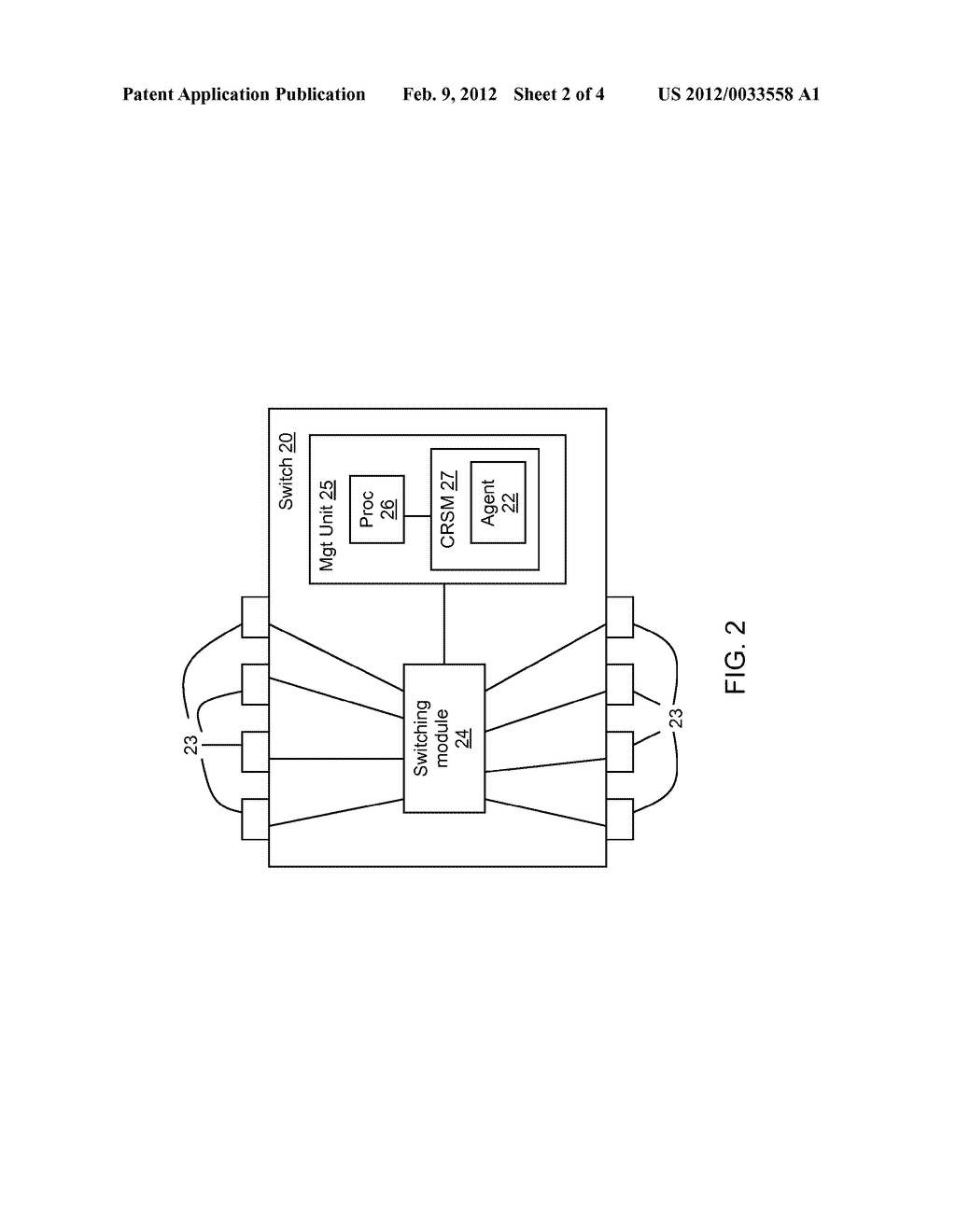 SWITCH THAT MONITORS FOR FINGERPRINTED PACKETS - diagram, schematic, and image 03