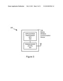 PACKET CLASSIFICATION AND PRIORITIZATION USING AN IP HEADER IN A MOBILE     WIRELESS DEVICE diagram and image