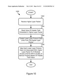 PACKET CLASSIFICATION AND PRIORITIZATION USING AN IP HEADER IN A MOBILE     WIRELESS DEVICE diagram and image