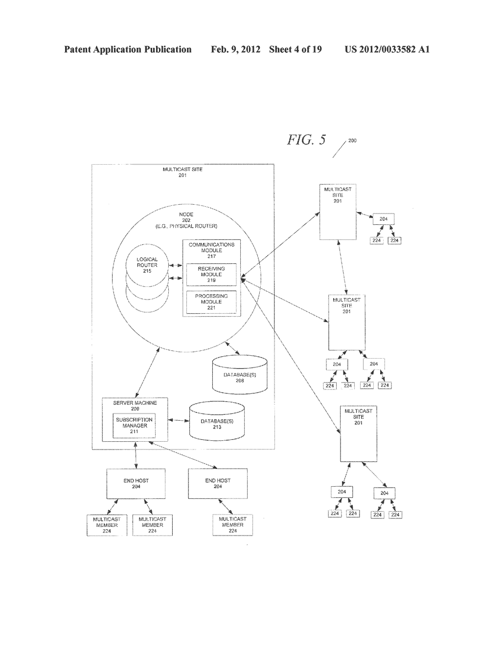 METHODS AND SYSTEMS TO STORE STATE USED TO FORWARD MULTICAST TRAFFIC - diagram, schematic, and image 05