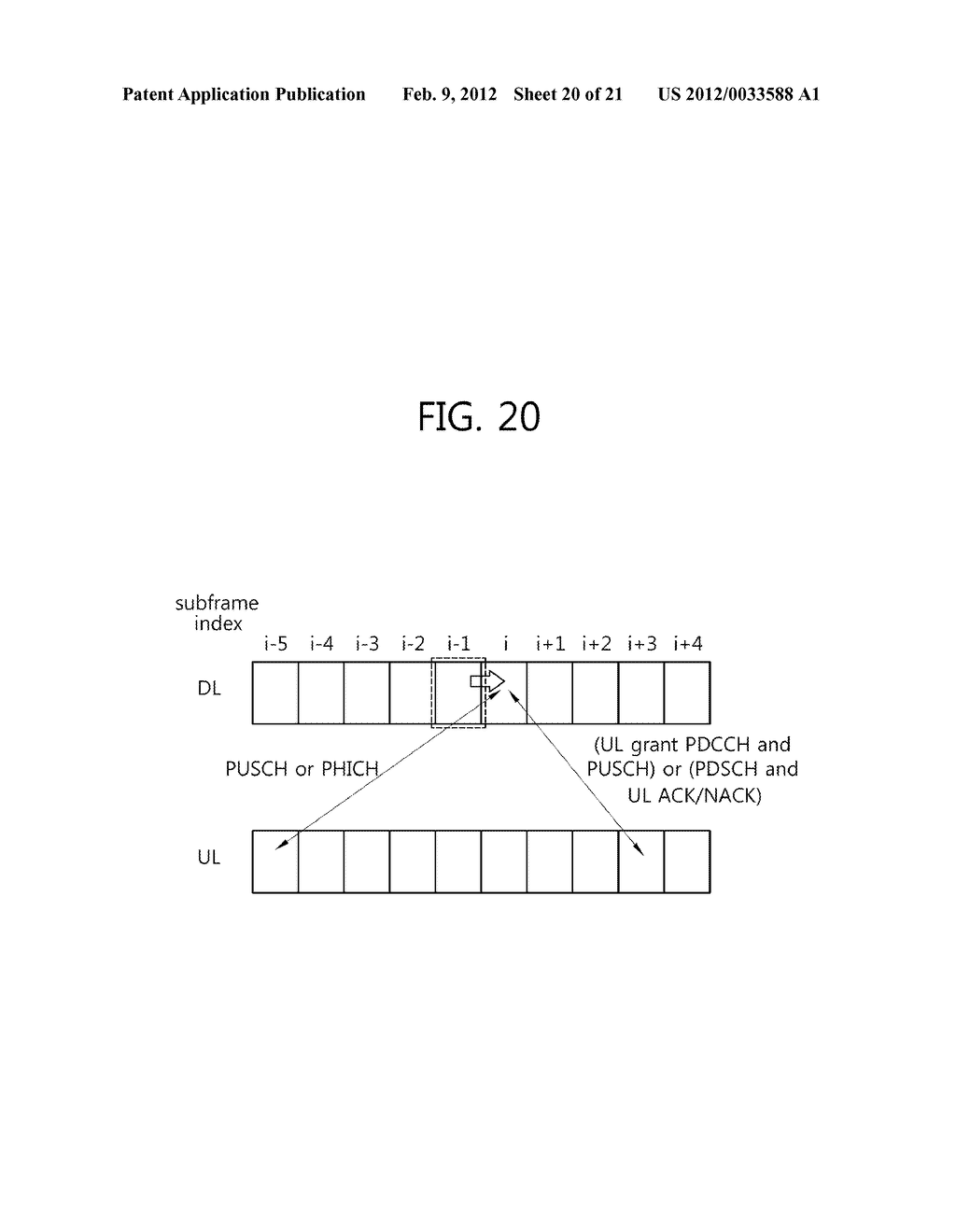 METHOD FOR PERFORMING A HARQ OPERATION IN A RADIO COMMUNICATIONS SYSTEM,     AND METHOD AND APPARATUS FOR ALLOCATION OF SUBFRAMES - diagram, schematic, and image 21