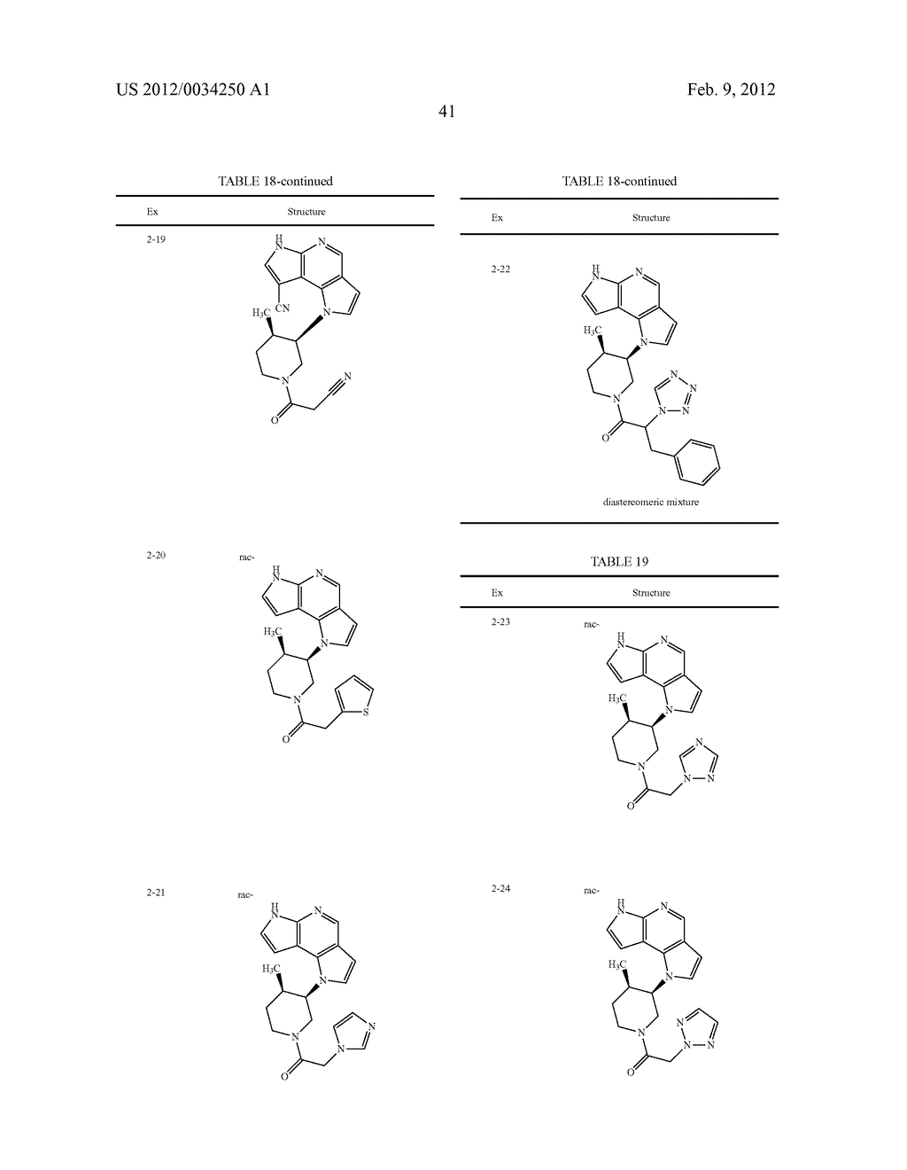 CONDENSED PYRROLOPYRIDINE DERIVATIVE - diagram, schematic, and image 42