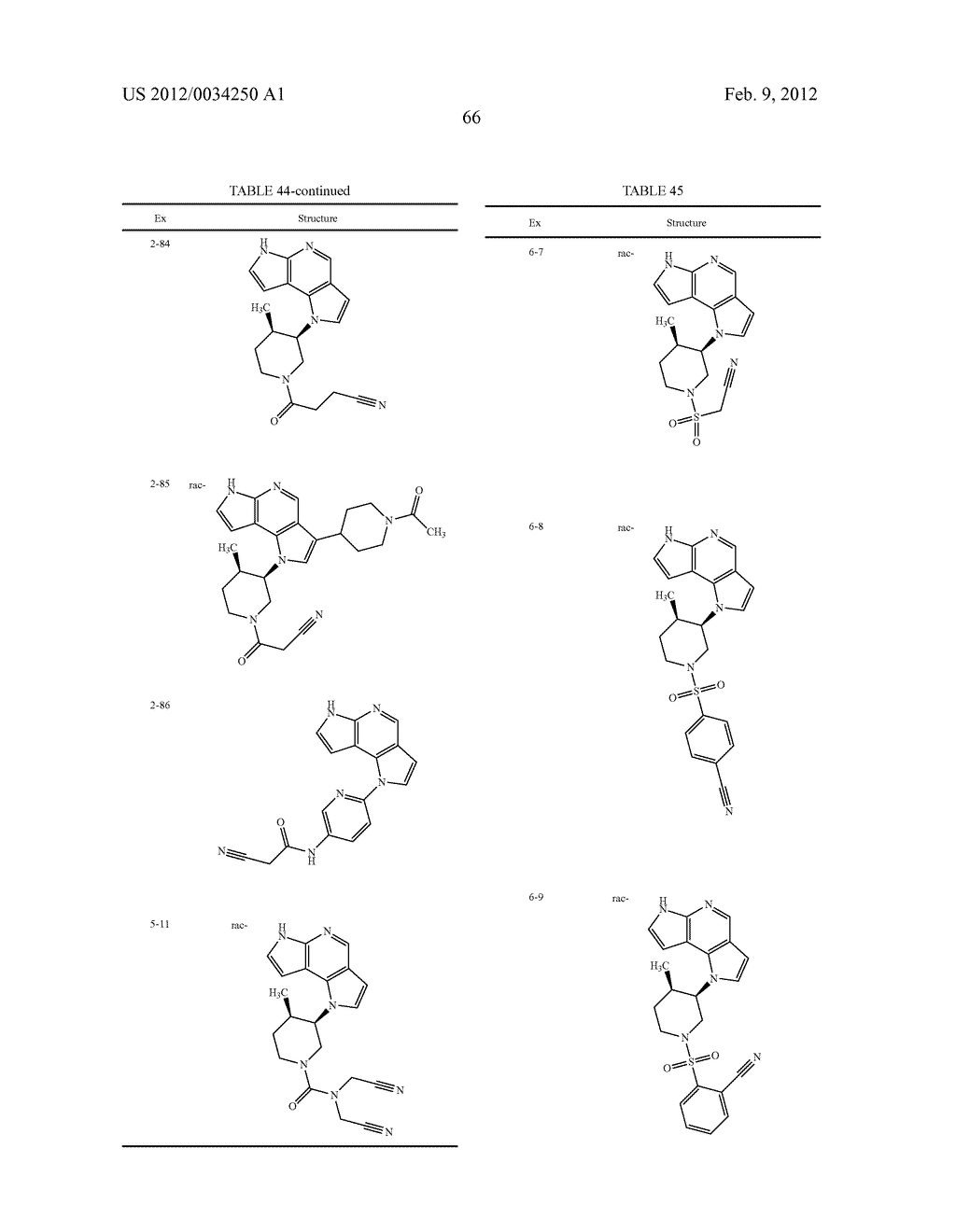 CONDENSED PYRROLOPYRIDINE DERIVATIVE - diagram, schematic, and image 67
