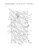 SANITARY TISSUE PRODUCTS COMPRISING A SURFACE PATTERN AND METHODS FOR     MAKING SAME diagram and image