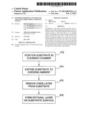 METHOD OF REMOVING CONTAMINANTS AND NATIVE OXIDES FROM A SUBSTRATE SURFACE diagram and image