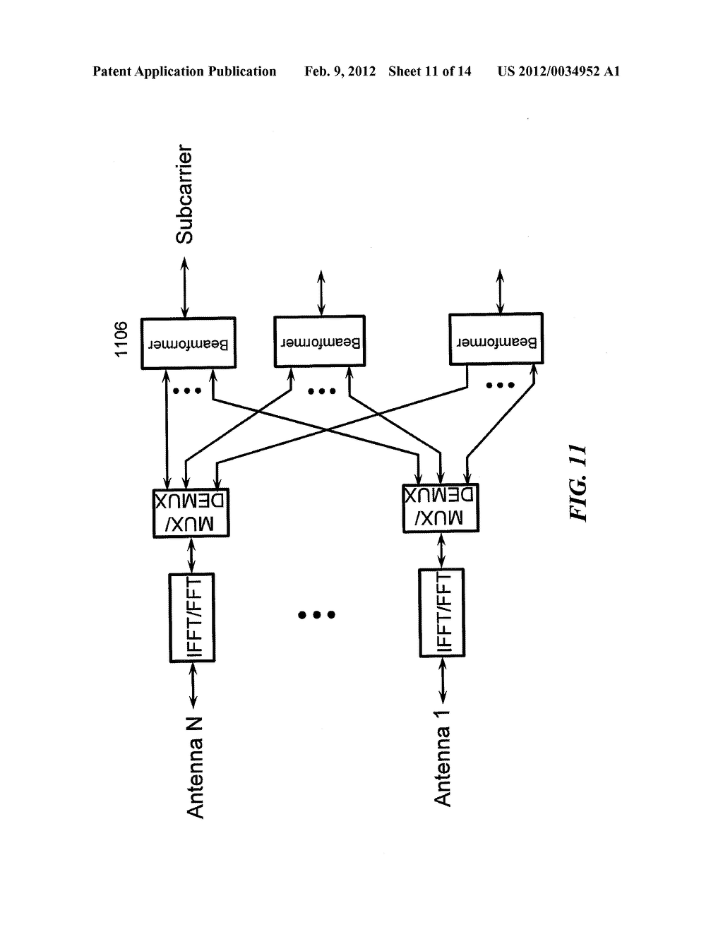 MULTIPLE-ANTENNA SYSTEM FOR CELLULAR COMMUNICATION AND BROADCASTING - diagram, schematic, and image 12