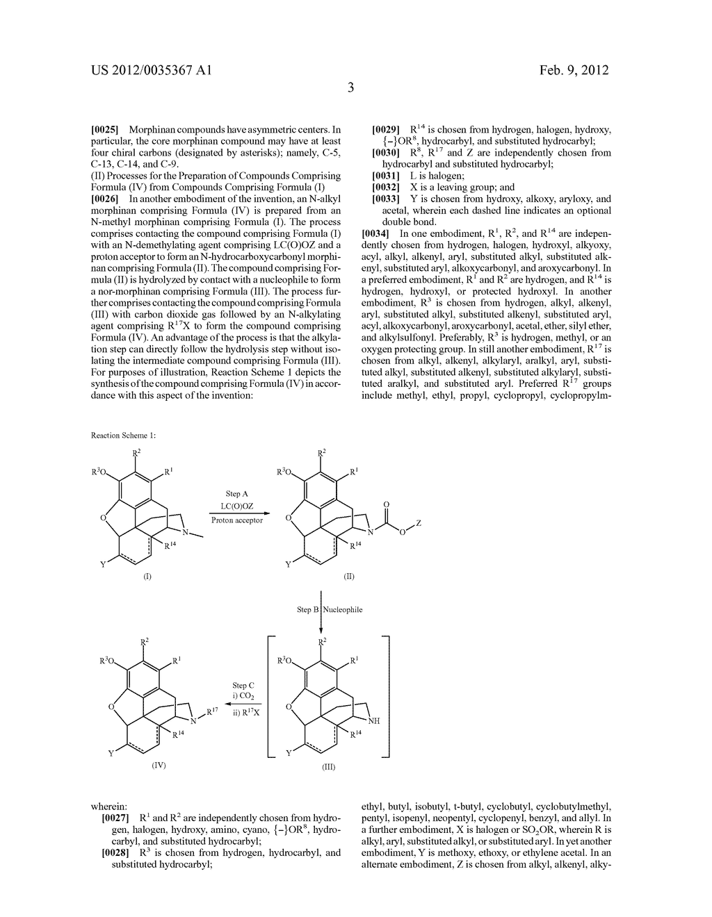 Tandem Process for Preparing N-Alkyl Morphinans - diagram, schematic, and image 04