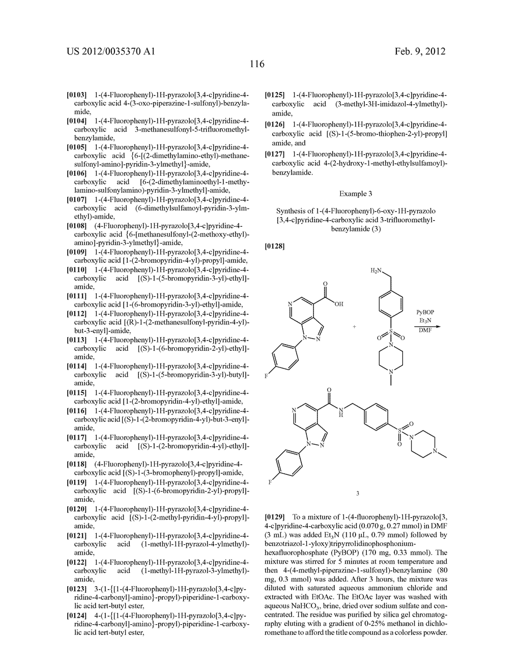 Azaindazole Compounds As CCR1 Receptor Antagonists - diagram, schematic, and image 117