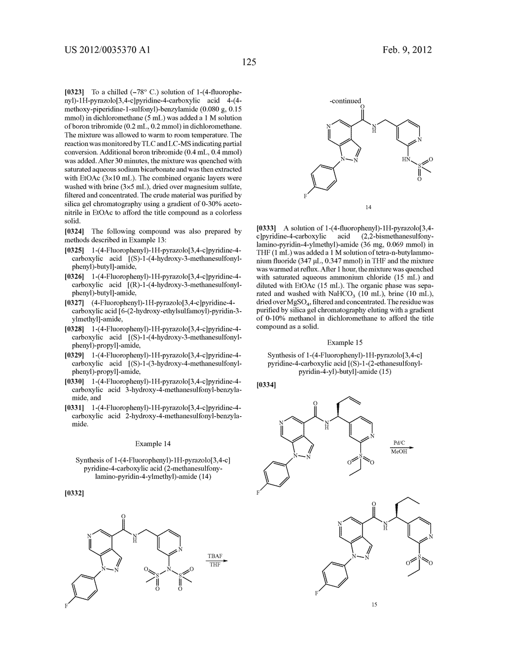 Azaindazole Compounds As CCR1 Receptor Antagonists - diagram, schematic, and image 126