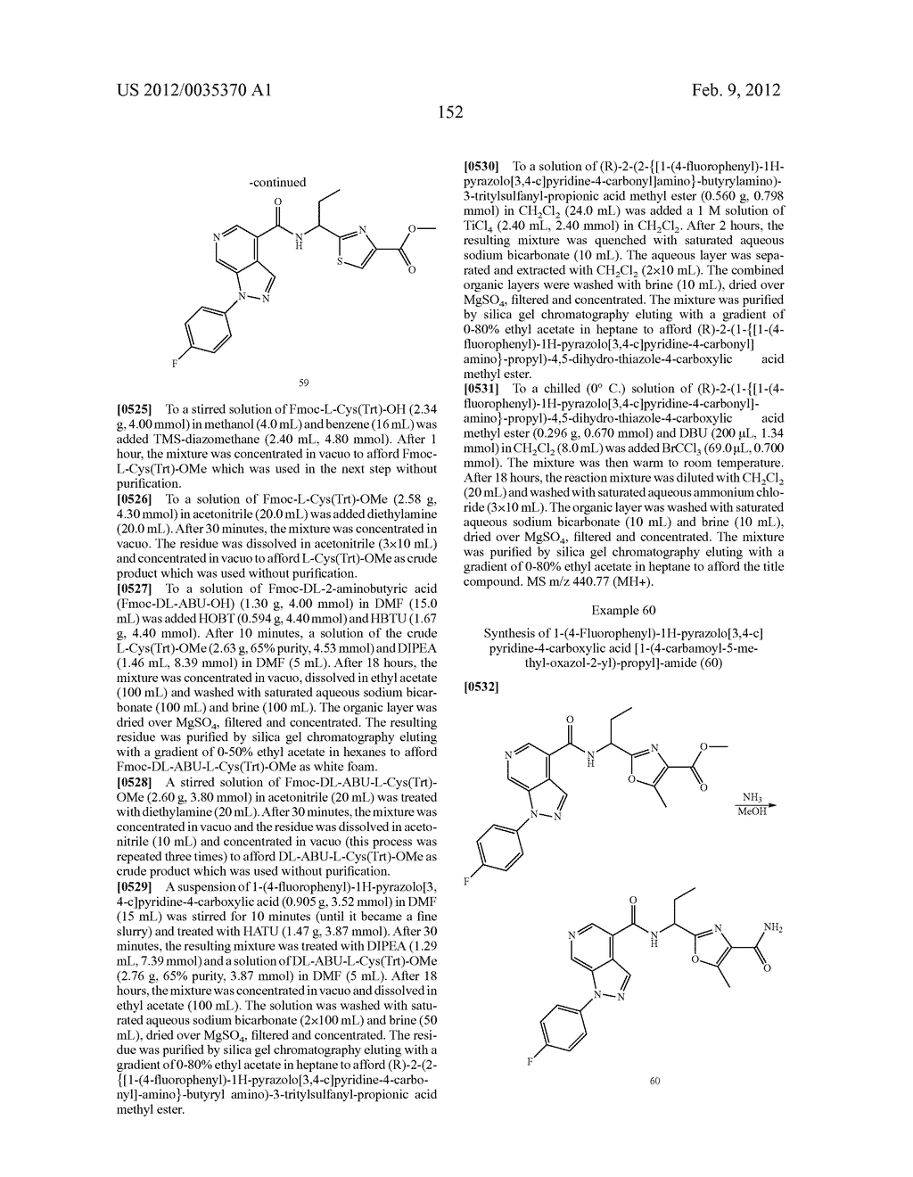 Azaindazole Compounds As CCR1 Receptor Antagonists - diagram, schematic, and image 153