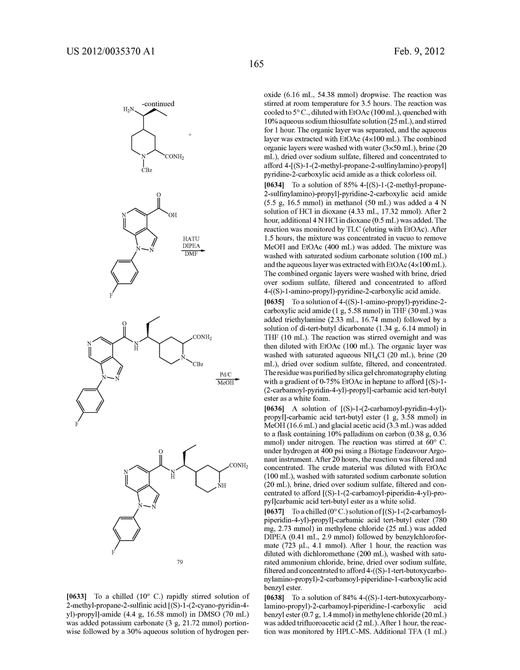 Azaindazole Compounds As CCR1 Receptor Antagonists - diagram, schematic, and image 166