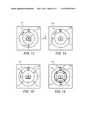 RADIATION TREATMENT DELIVERY SYSTEM WITH OUTWARDLY MOVABLE RADIATION     TREATMENT HEAD EXTENDING FROM RING GANTRY diagram and image