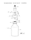 VIAL ADAPTORS AND VIALS FOR REGULATING PRESSURE diagram and image