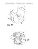 Polyaxial bone anchors with pop-on shank, fully constrained friction fit     retainer and lock and release insert diagram and image