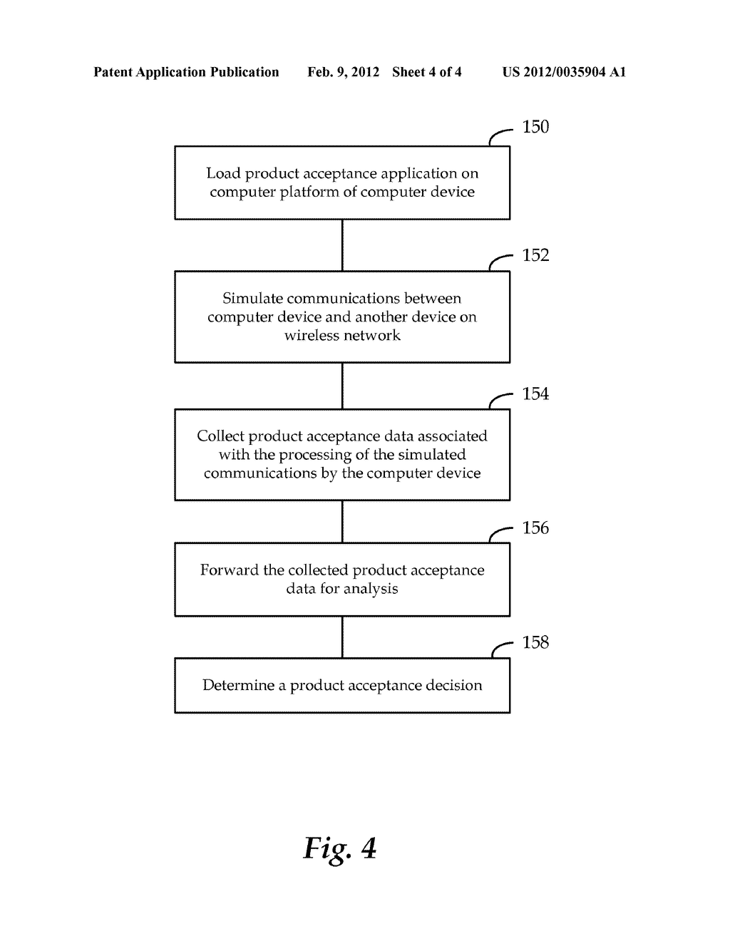 APPARATUS AND METHODS FOR PRODUCT ACCEPTANCE TESTING ON A WIRELESS DEVICE - diagram, schematic, and image 05