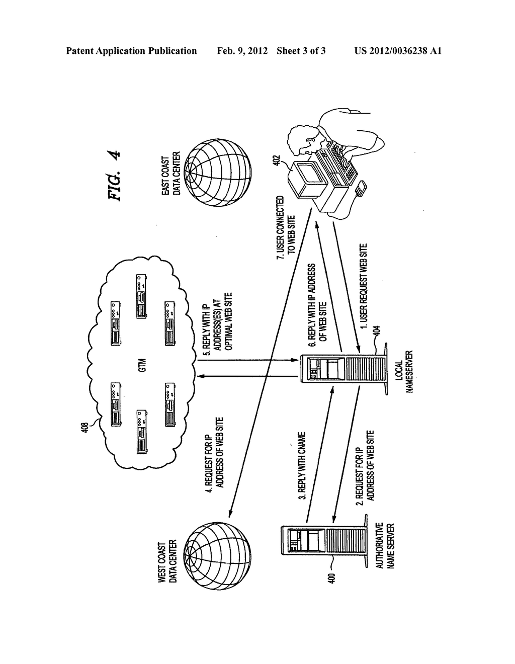 Method and system for providing on-demand content delivery for an origin     server - diagram, schematic, and image 04