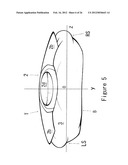 Pillow having speakers diagram and image