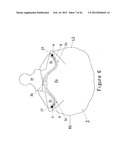 Pillow having speakers diagram and image