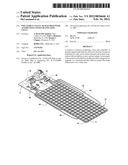 INFLATABLE CELLULAR MATTRESS WITH ALTERNATING ZONES OF INFLATED CELLS diagram and image