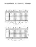 INFLATABLE CELLULAR MATTRESS WITH ALTERNATING ZONES OF INFLATED CELLS diagram and image