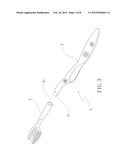 TOOTHBRUSH WITH CERAMIC HANDLE diagram and image