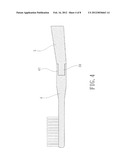 TOOTHBRUSH WITH CERAMIC HANDLE diagram and image