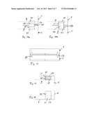 Device to create a space divider or spatial delimitation diagram and image