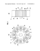 FIELD POLE MAGNET, METHOD OF MANUFACTURING THE FIELD MAGNET, AND     PERMANENT-MAGNET ROTARY ELECTRIC MACHINE diagram and image