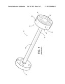 DIMPLED/GROOVED FACE ON A FUEL INJECTION NOZZLE BODY FOR FLAME     STABILIZATION AND RELATED METHOD diagram and image