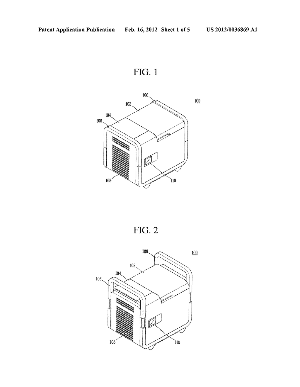 PORTABLE REFRIGERATOR WITH FUEL CELL SYSTEM AND OPERATING METHOD THEREOF - diagram, schematic, and image 02