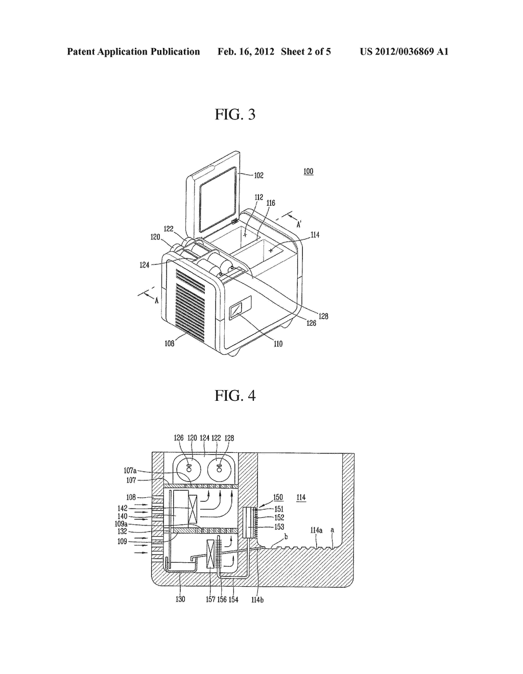 PORTABLE REFRIGERATOR WITH FUEL CELL SYSTEM AND OPERATING METHOD THEREOF - diagram, schematic, and image 03