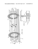 METHOD AND APPARATUS FOR PRODUCTION OF ELONGATED MEAT PRODUCTS WITHOUT     CASINGS diagram and image