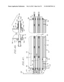 METHOD AND APPARATUS FOR PRODUCTION OF ELONGATED MEAT PRODUCTS WITHOUT     CASINGS diagram and image