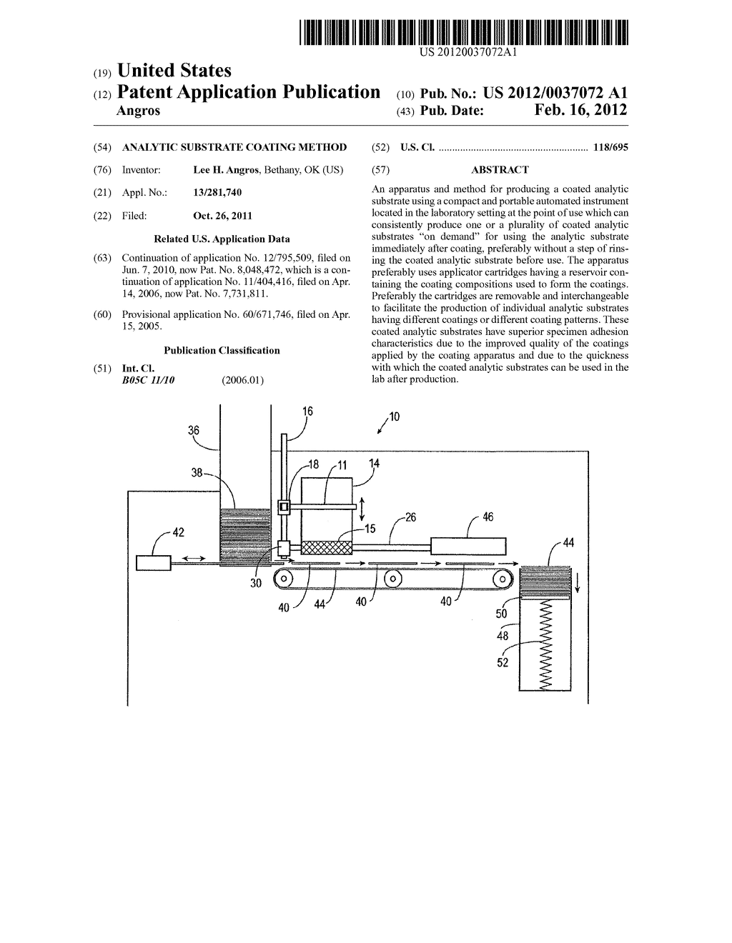 Analytic Substrate Coating Method - diagram, schematic, and image 01